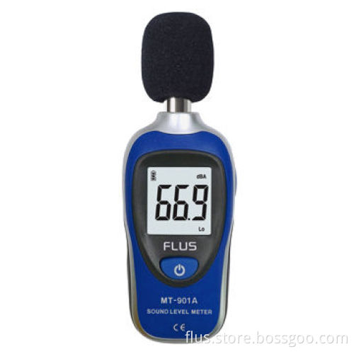 Sound Level Meter, 30 to 130dB, Weighting dBA, IEC61672-1 Class 2 Applied Standard